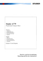 Revox A-779-Service-Manual